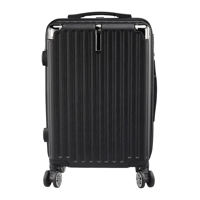 Anajqaqia Ensemble de valises de voyage 3 pièces avec roulettes et serrure
