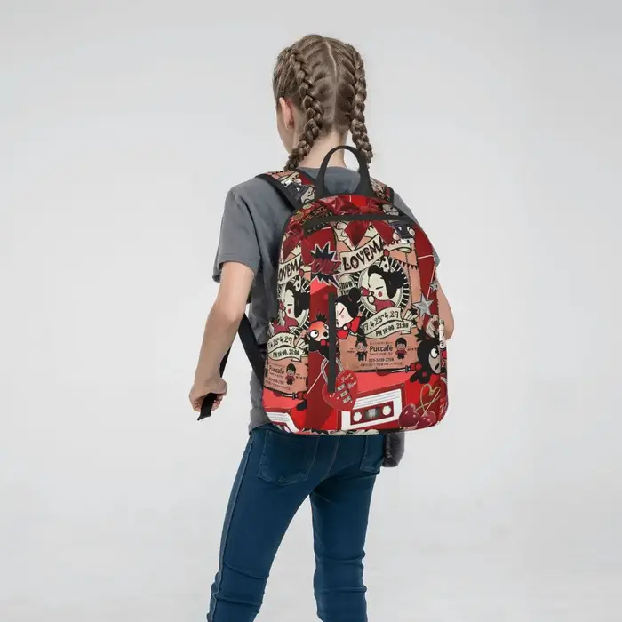 Pucca E Garu Sac à dos d'étudiant