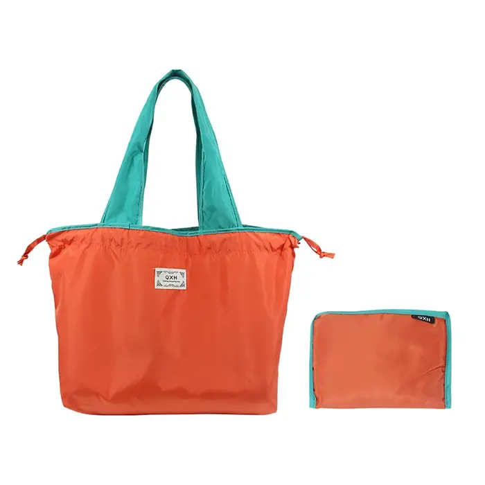 Sac de Shopping Pliable de Grande Capacité, 1 Pièce, pour Épicerie et Supermarché