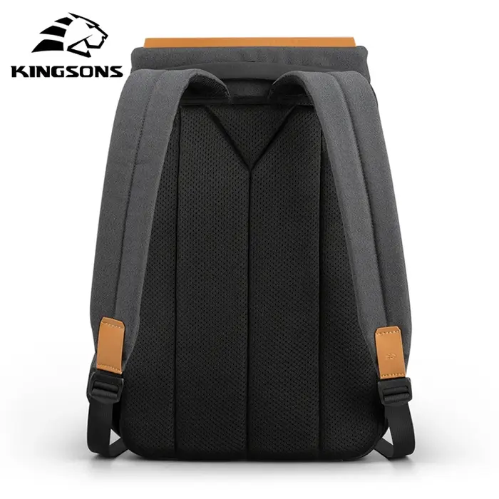 Kingsons 2025 nouveau USB charge sac à dos pour ordinateur portable 15.6 pouces sac d'ordinateur por