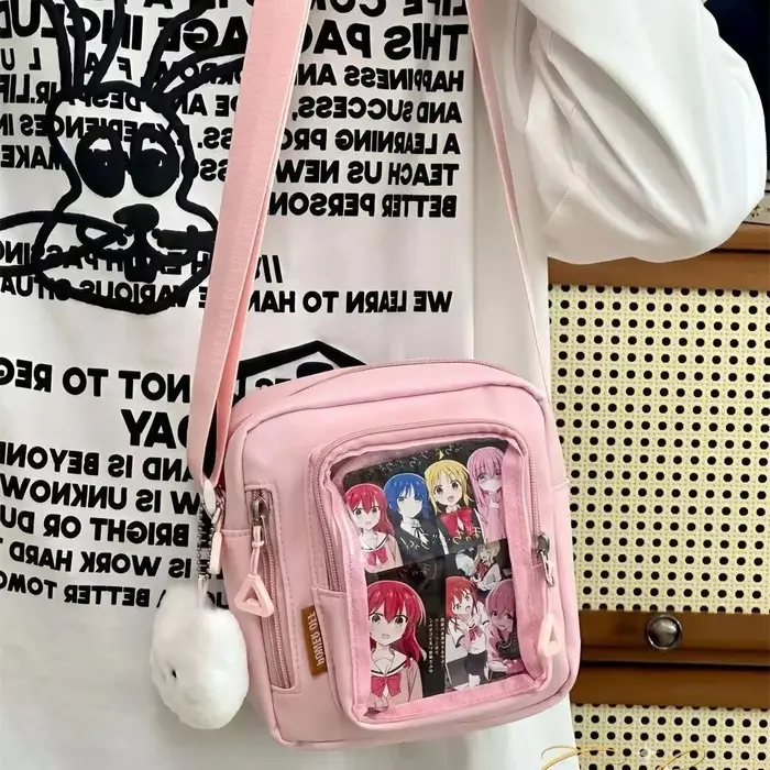 Mini Itabag femmes coréennes décontracté sacs à bandoulière poche transparente petit sac