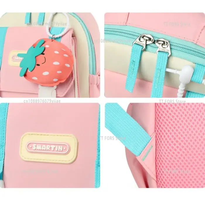 Sac à dos de maternelle premium à motif de dessin animé avec matériau imperméable avancé