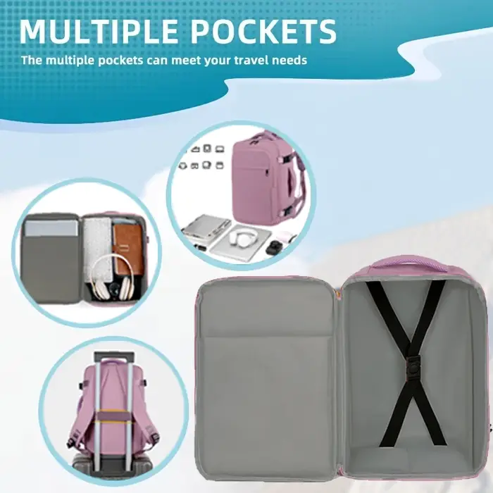 Sac à dos multi-poches idéal et pratique