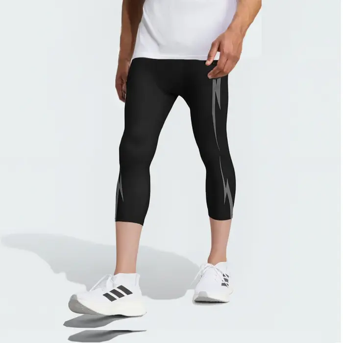 Veidoorn – Leggings de Compression de gymnastique 7/8 pour hommes