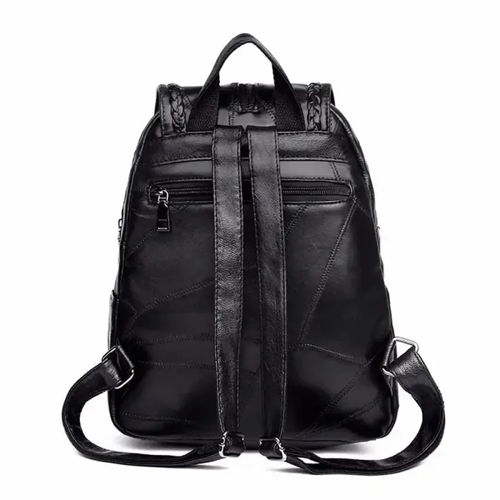 Mode femmes sacs à dos en cuir PU femme Vintage sac à dos pour filles sac d'école voyage sac à dos sac à main sac à bandoulière