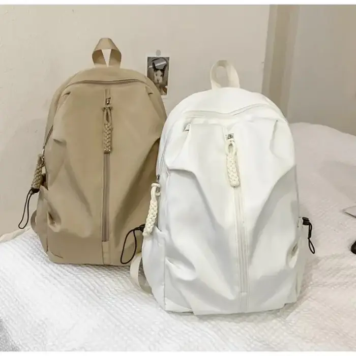 Sac à dos grande capacité pour étudiants, simple, décontracté, sportif, voyage