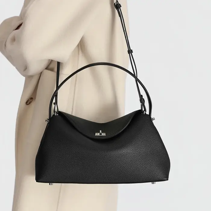 Sac à main en cuir véritable pour femmes, sac de luxe rétro à la mode, sac de créateur de haute qual