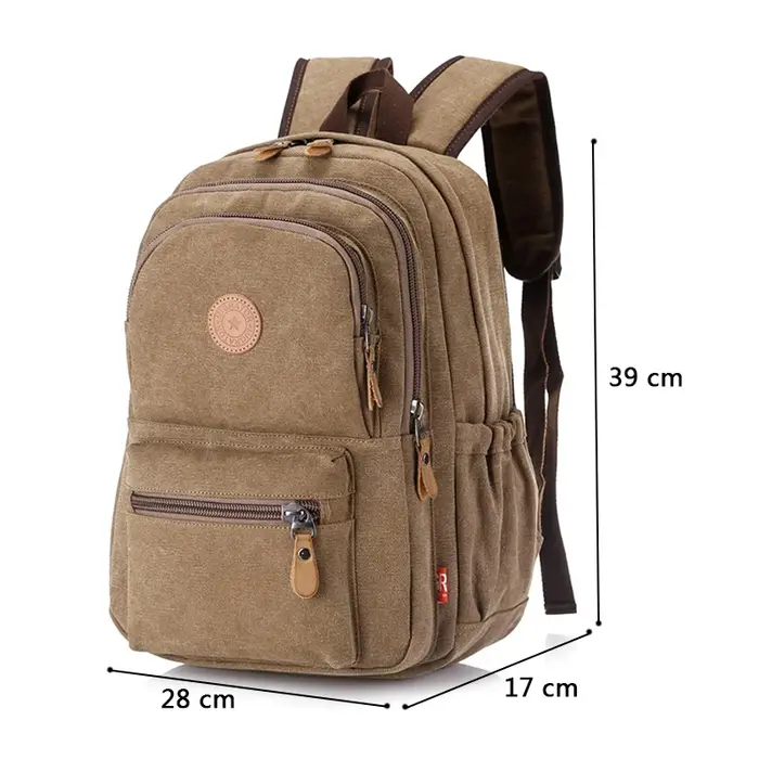 Nouvelle mode Vintage homme sac à dos voyage cartable hommes sacs à dos