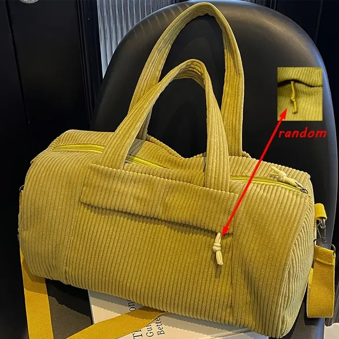 Nouveau sac de sport de grande capacité sac de Fitness couleur unie sac à bandoulière Portable