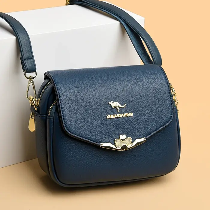 Sac messager en cuir de qualité pour femme