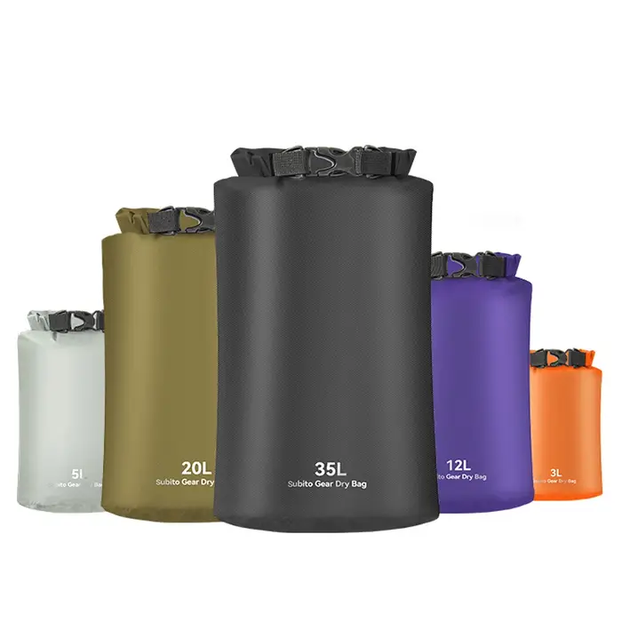 Sac sec ultraléger sac sec étanche sacs d'extérieur pour Camping randonnée kayak 3L/5L/12L/20L/35L