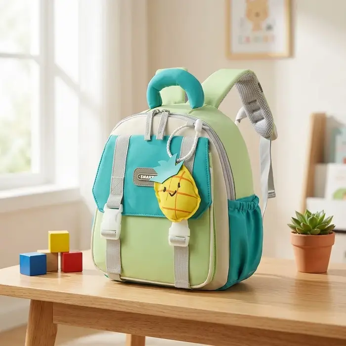 Sac à dos de maternelle premium à motif de dessin animé avec matériau imperméable avancé