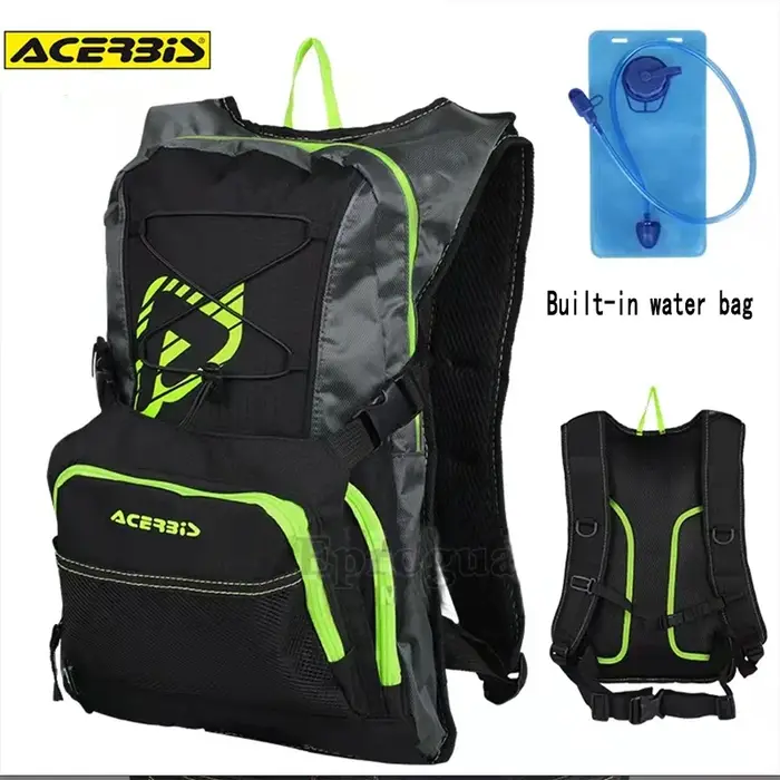 Sac à dos d'hydratation Acerbis pour moto, motocross, VTT, tout-terrain, avec sacs d'épaule, équipem