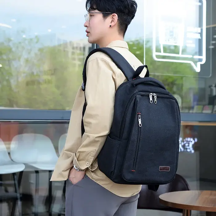 Sac à dos en toile pour homme