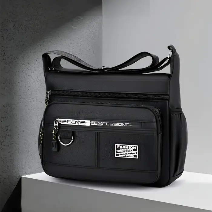 Sac à bandoulière Oxford de luxe pour homme