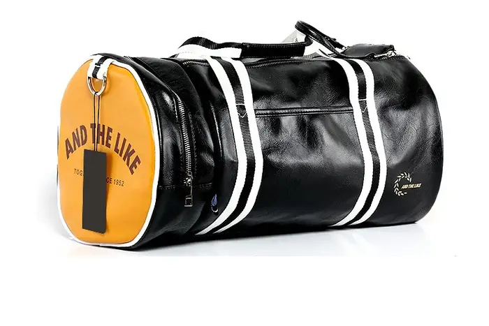 Sacs de sport en cuir PU pour hommes, sac à main de voyage classique, entraînement de fitness, sacs