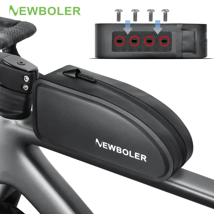 NEWBOLER sac de vélo de gravier sac de Tube supérieur