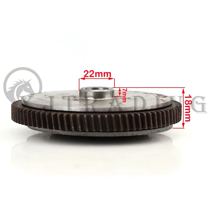 Kit de friction pour embrayage de vélo, pièces de moteur de vélo 2 temps 50cc 60cc 80cc