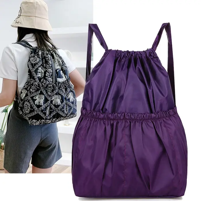 Sac à dos de poche à cordon de serrage