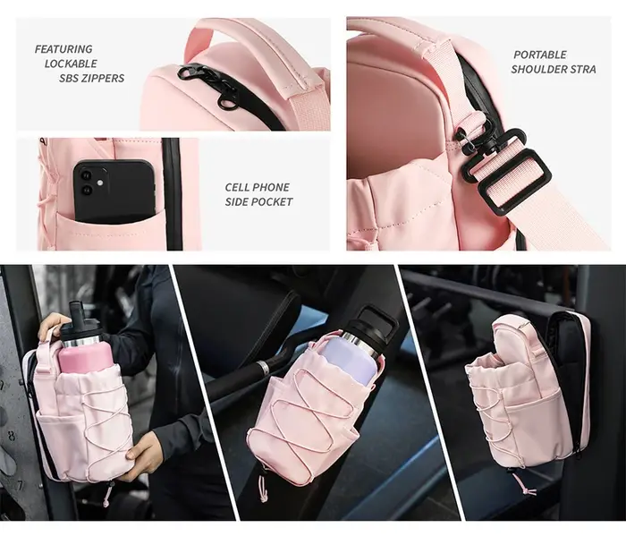 Sac de sport magnétique, adapté aux hommes et aux femmes, sac bandoulière léger pour le rangement des articles de sport et de gym