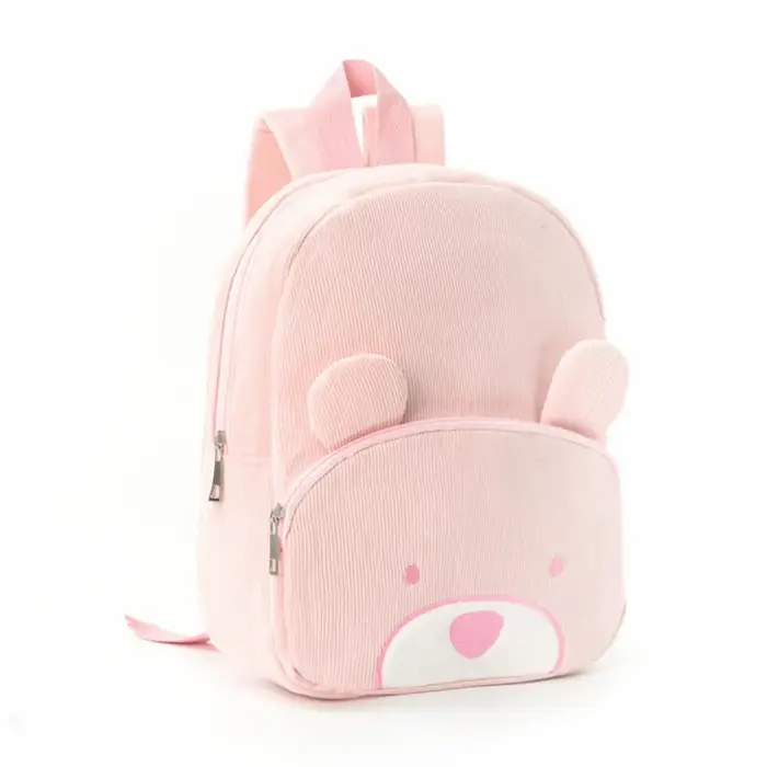 Sac à dos en velours côtelé pour enfants
