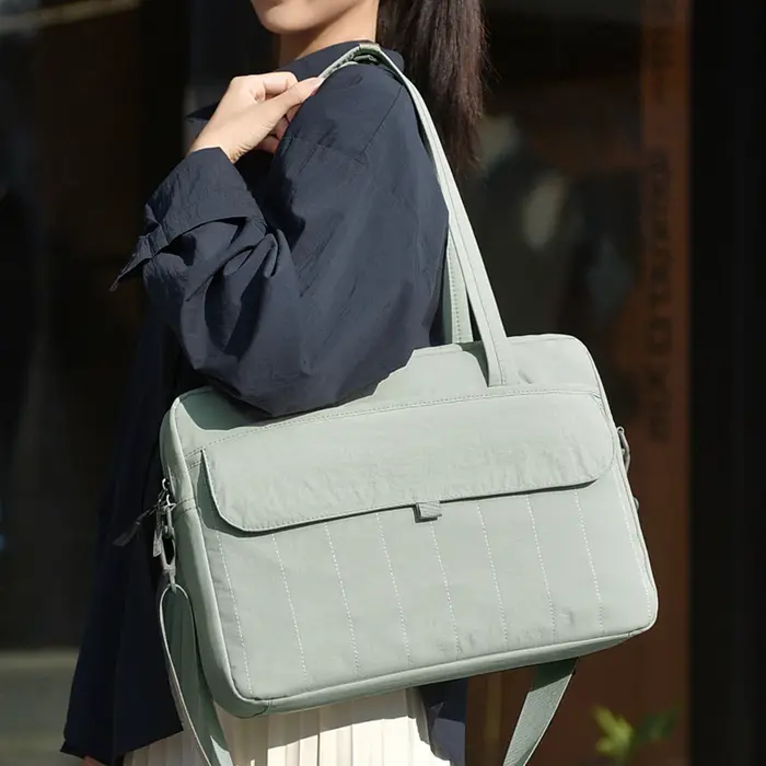 Sac pour ordinateur portable 16 pouces, sac à bandoulière haut de gamme pour tablette 14 pouces, sac à main pour femme, sac à bandoulière simple pour ordinateur portable 15 pouces, sac de protection p
