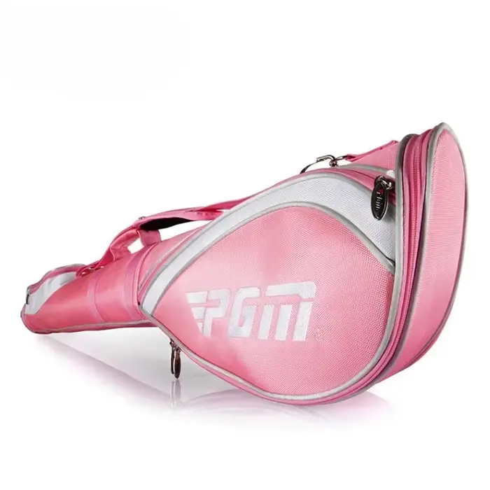 Mini sac à crayons de golf rose pour femme
