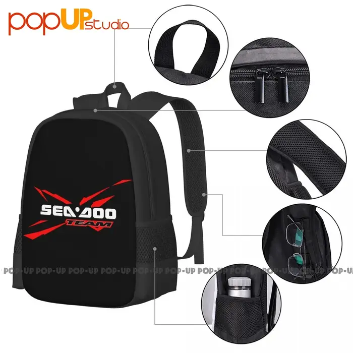 Sea Doo-Sac à dos de performance de course marine avec logo RXT Brt Team
