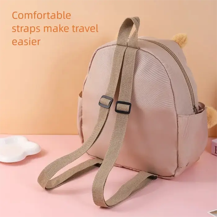 Nouveau Sac à Dos Capybara en Peluche pour Étudiant
