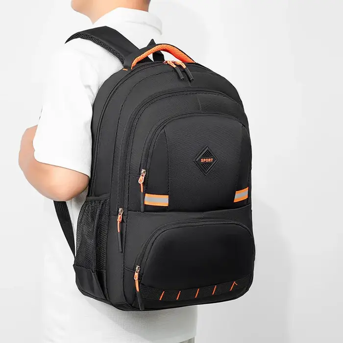 Sac à dos nouvelle grande capacité sac d'ordinateur hommes Simple mode collège étudiant sac ordinateur portable d'affaires Double sacs à bandoulière