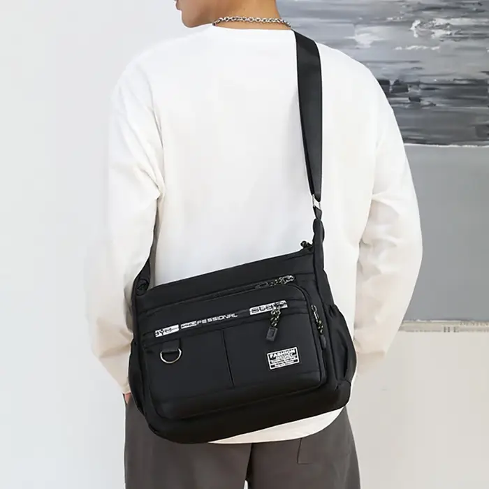 Sac à bandoulière Oxford de luxe pour homme
