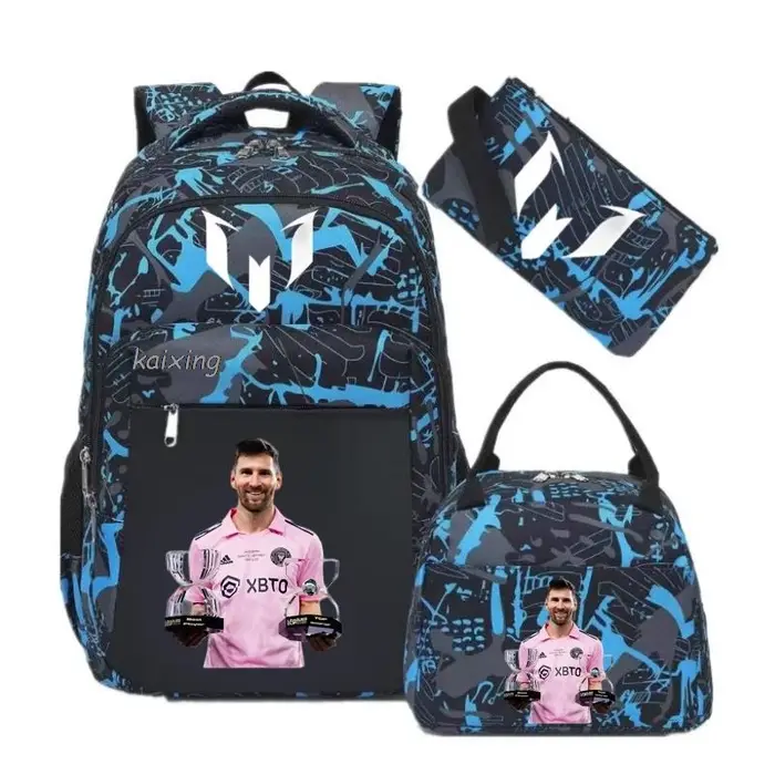 Nouveau sac à dos Messi pour adolescents