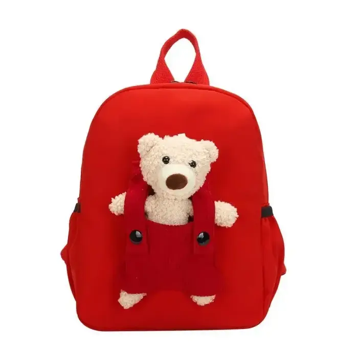Sac à dos ours en peluche pour tout-petits
