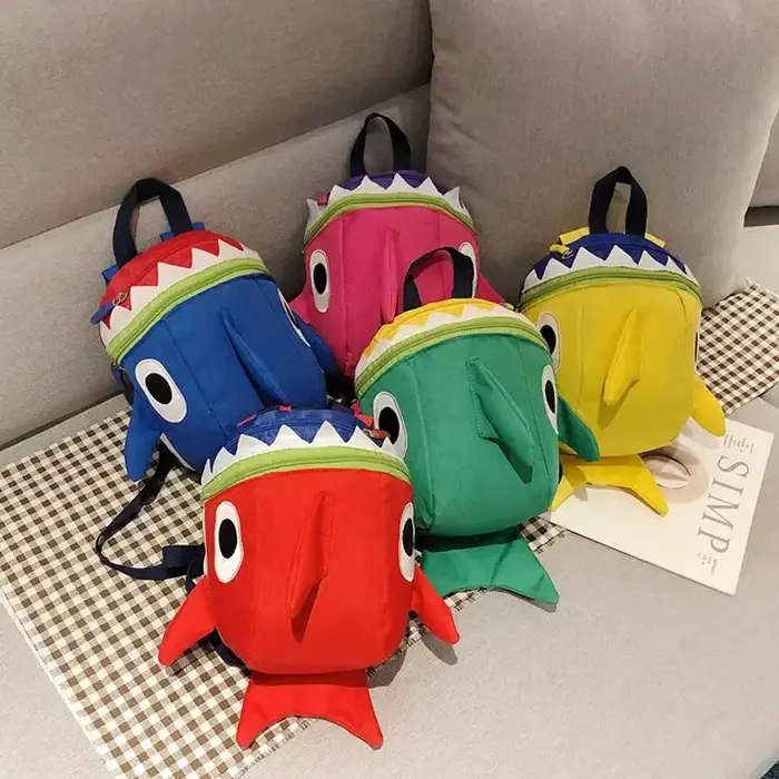 Sac à dos d'école Anti-perte de dessin animé pour enfants-sac de maternelle léger pour garçons et filles