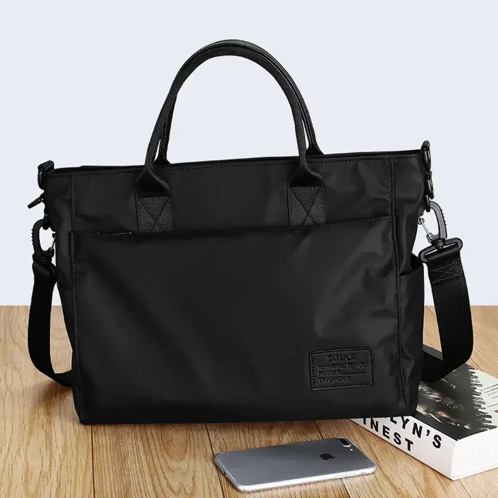 BJIAX sac de fichier porte-documents sac d'affaires pour hommes sac d'ordinateur de bureau d'avocat sac à bandoulière