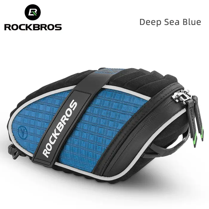 ROCKBROS — sac de selle de vélo réfléchissant, coque 3D, imperméable, sacoche de cycle antichoc, ran