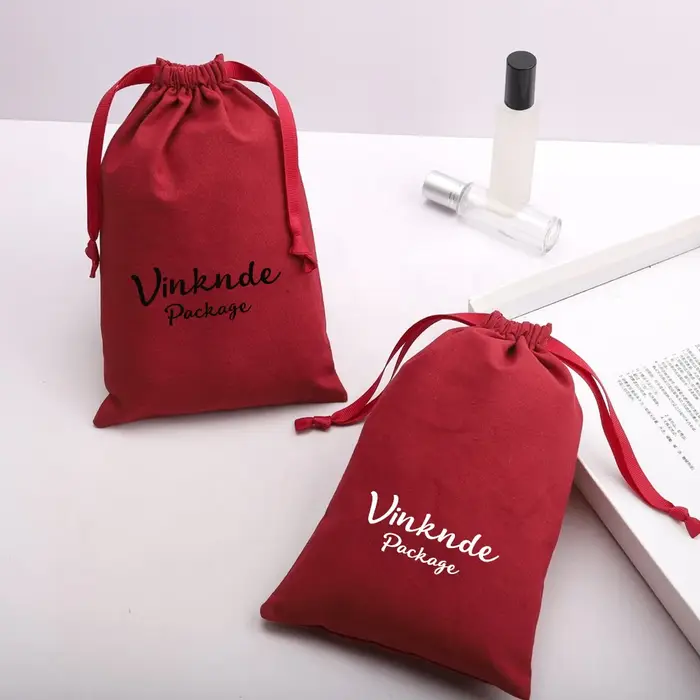 Sac à cordon en coton biologique avec Logo personnalisé