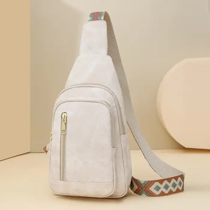 Femmes sac mode sac à bandoulière pour femme haute qualité en cuir PU Pack bandoulière poitrine Bols