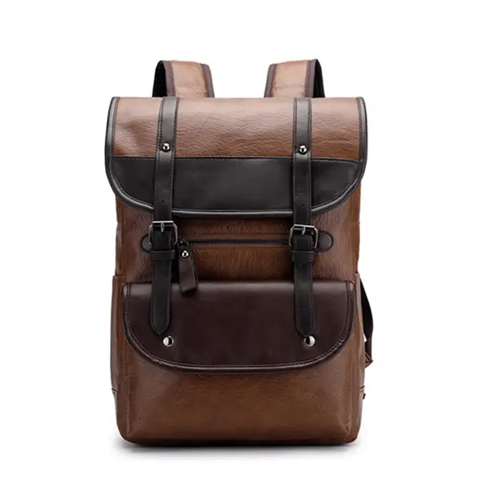 Nouveau sac à dos rétro tendance pour hommes, sac d'ordinateur d'affaires, voyage week-end, grande c