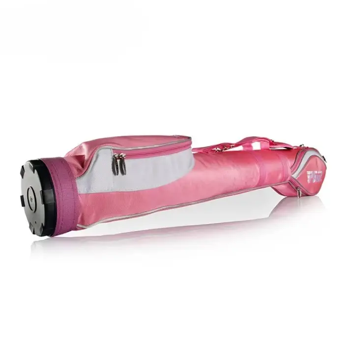 Mini sac à crayons de golf rose pour femme