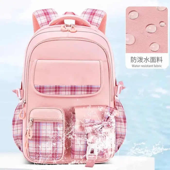 Sac à Dos d'École de Princesse Orth4WD pour Fille et Adolescent Cartable Primaire pour Enfant