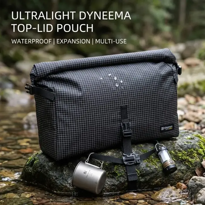 Sac à dos ultraléger en Dyneema avec couvercle supérieur