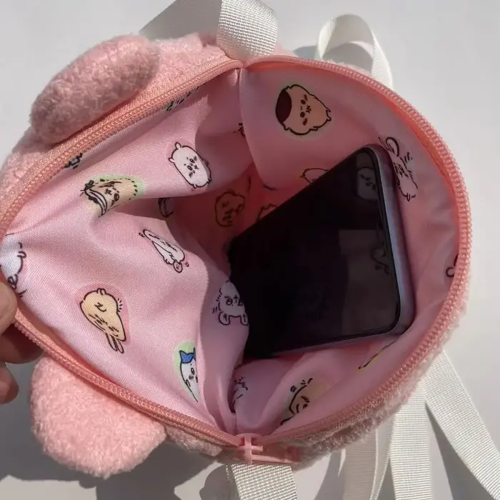 Sac à bandoulière Jiyi Bear Xiaoba pour fille