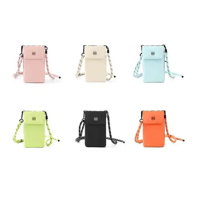 Pochette de rangement en nylon pour téléphone portable