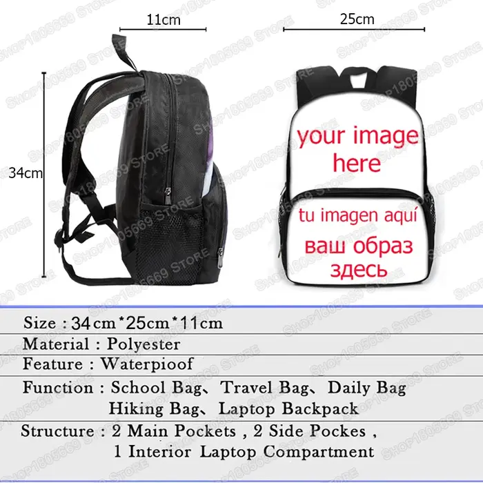 Sac à dos imprimé basket-ball pour enfants étudiants
