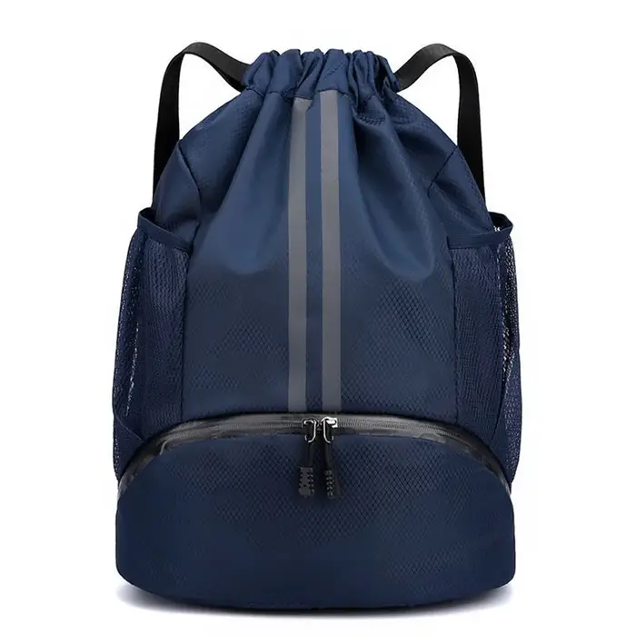 Sac à dos de sport avec cordon de serrage, sac à dos de basket-ball pour femmes et hommes, sac de sp