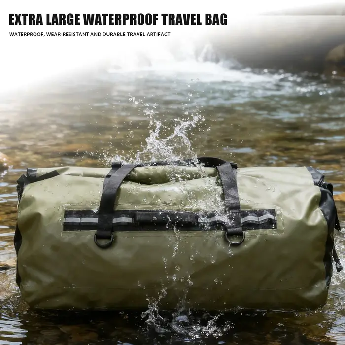 150L sac de sport en plein air selle sèche stockage de bagages Sports nautiques poignée emballage plage Rafting moto voyage Camping sacs