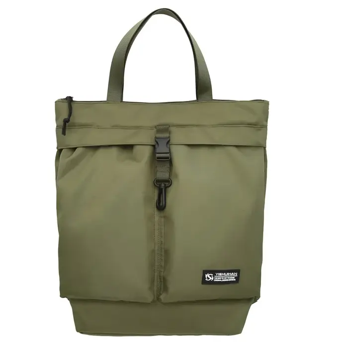 Sac à dos unisexe en nylon pour étudiants, sac à main pour les trajets quotidiens, sac fourre-tout d