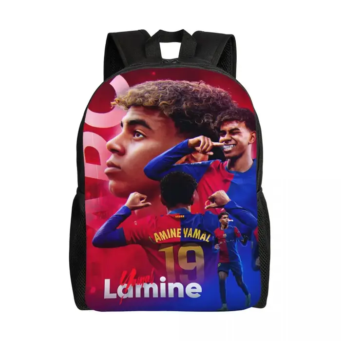 Lamine Y-Yamal enfants sac à dos pour enfants filles garçons Football sport sacs à dos Kawaii garder