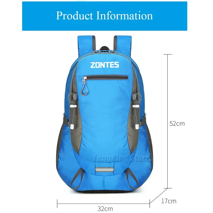 Nouveau sac d'alpinisme de sports de plein air 40L pour hommes et femmes sac à dos avec grande capacité pour les G1-125 ZONTES